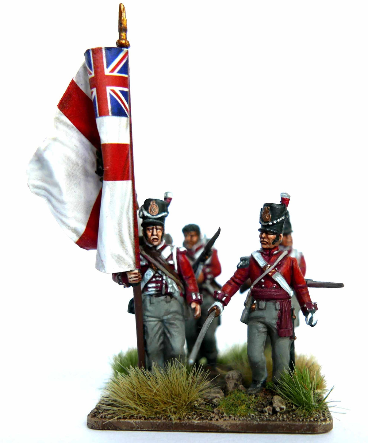 28mm Napoleonics - Waterloo British Infantry Centre Companies