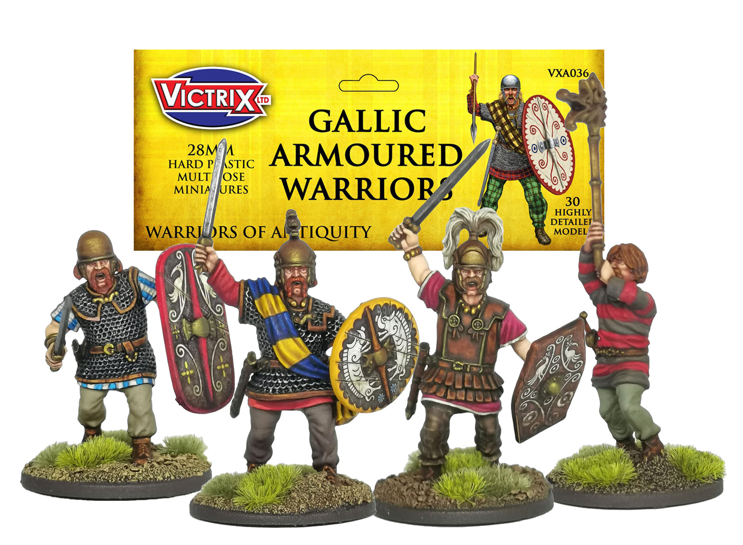Gallic Armoured Warriors - Victrix Limited