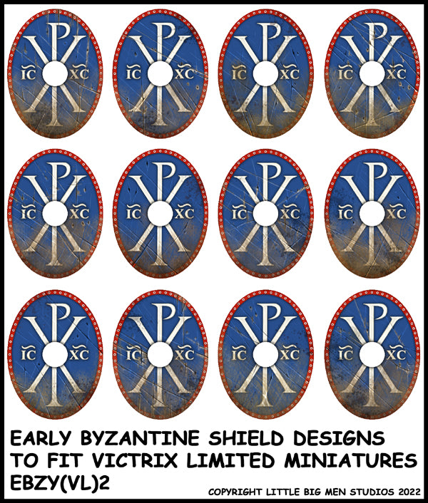 Diseños de escudo bizantino temprano 2