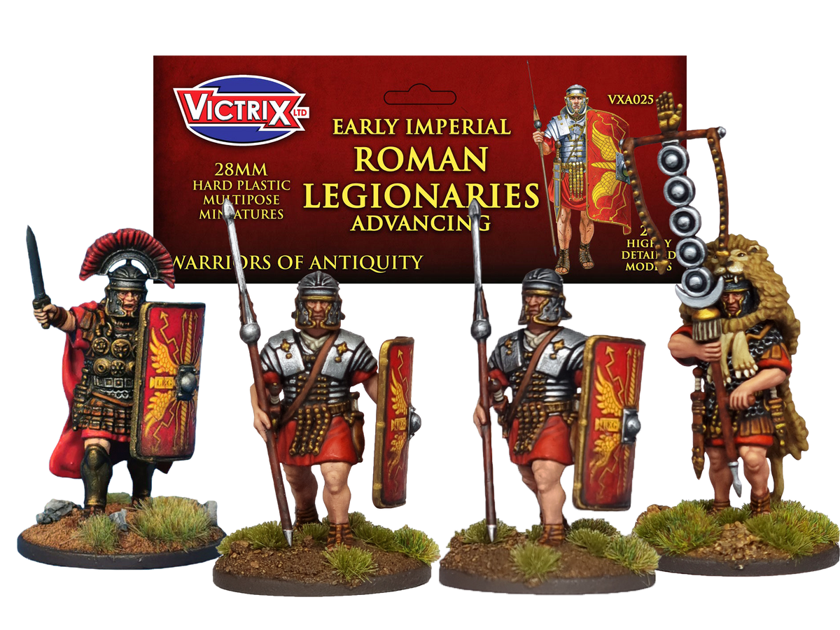 Ранние имперские римские легионеры продвигаются