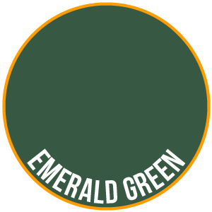 Verde smeraldo: due strati sottili