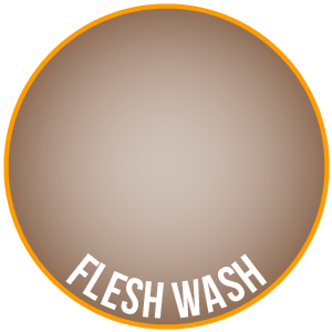 Flesh Wash – zwei dünne Schichten