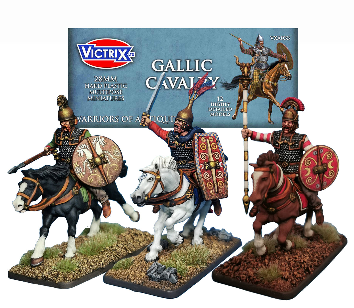 Alte gallische Kavallerie