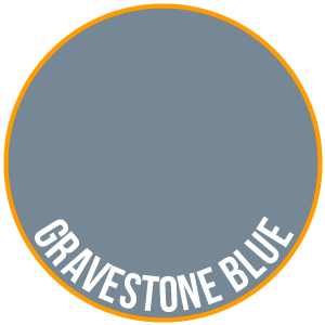 Gravestone Blue - Two Thin Coats