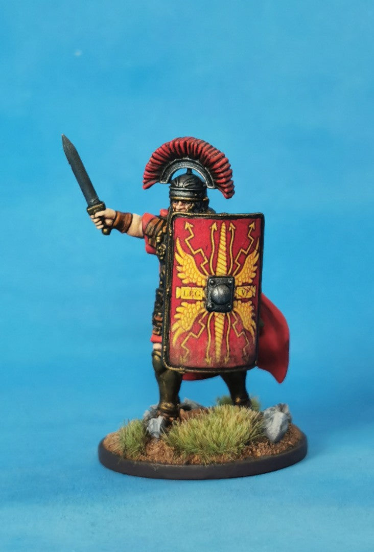 Legionarias romanas tempranas imperiales que avanzan