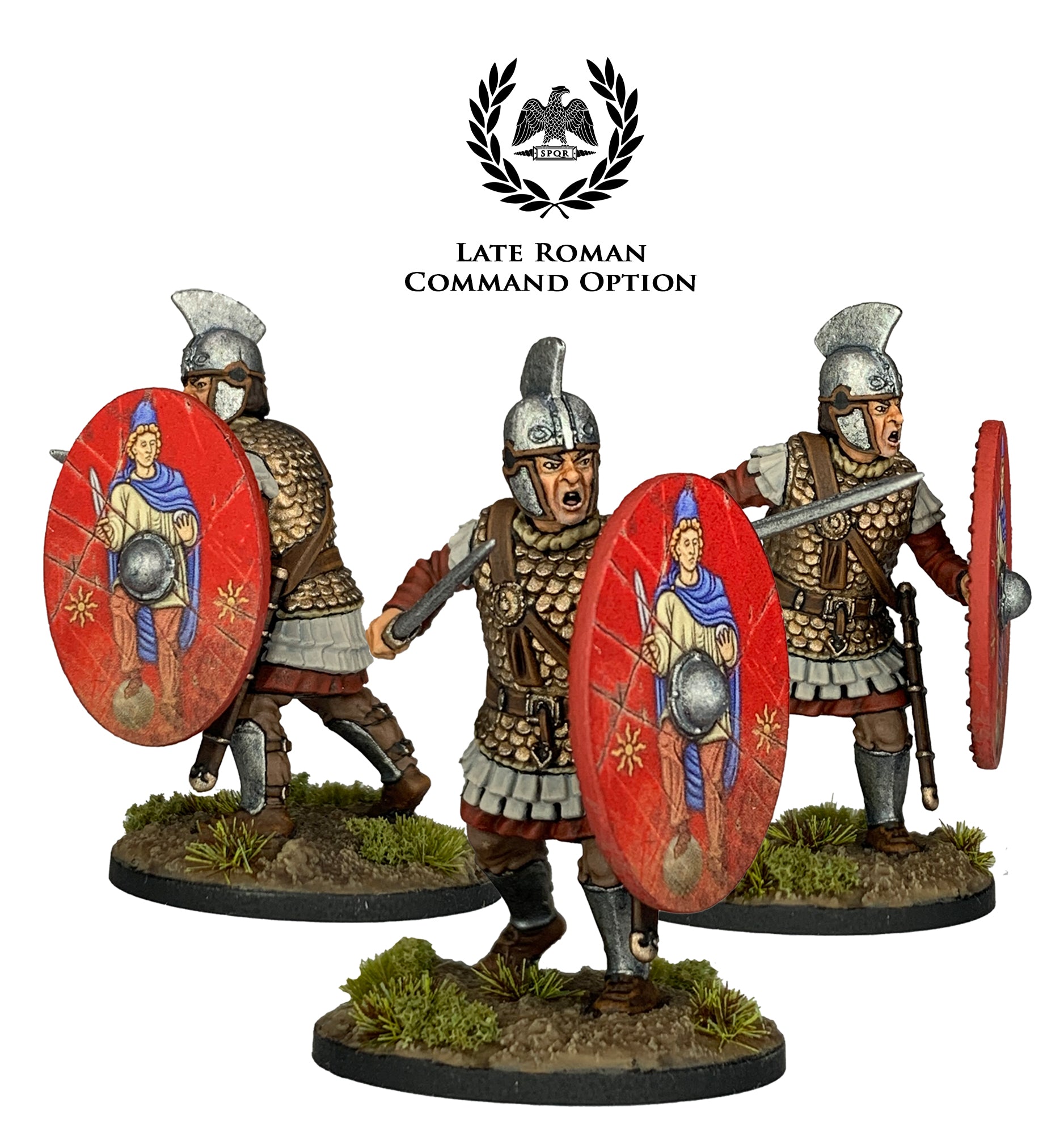 Roman Commader Late Roman Armoured Infantry - Victrix Limited