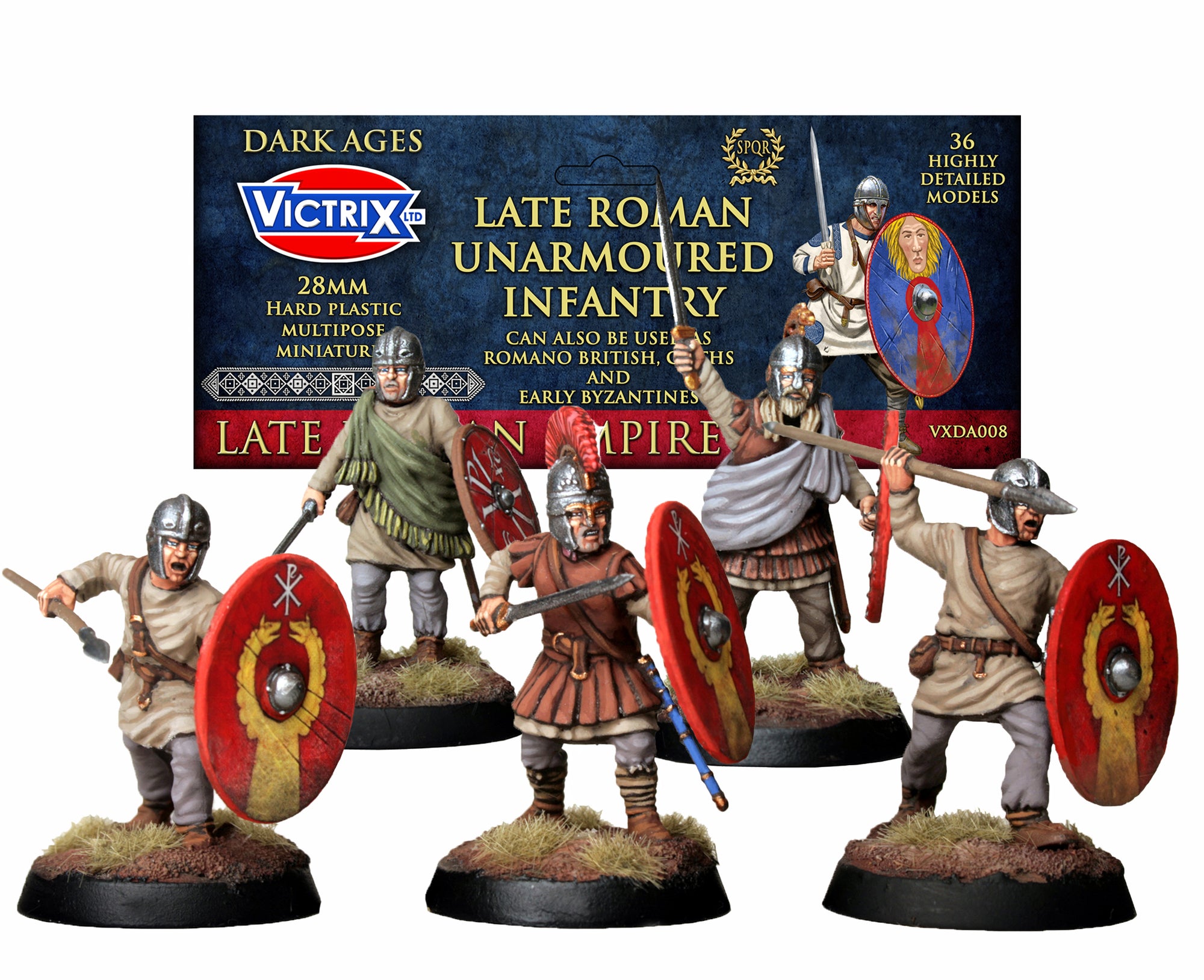 Поздний римский безрукий пехота