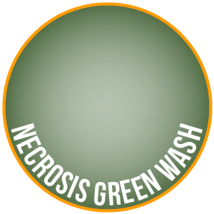 Nécrose Green Wash - Deux couches minces