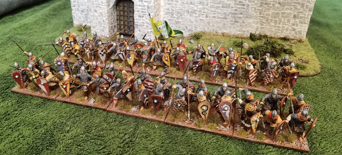 Pacchetto schermaglia fanteria normanna