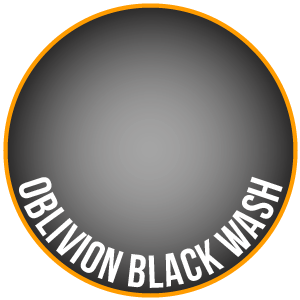 Oblivion Black Wash - два тонких слоя