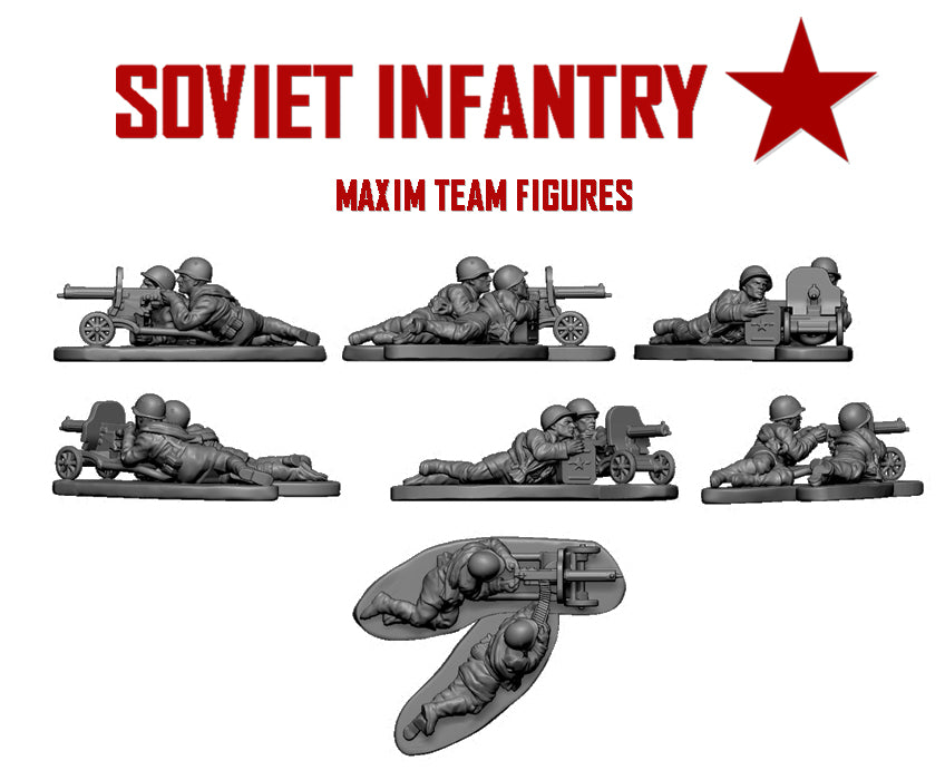 Infanterie soviétique et armes lourdes