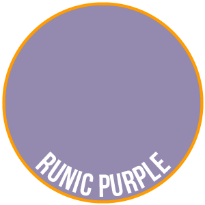 Рунический фиолетовый - два тонких слоя