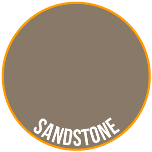 Sandstein – zwei dünne Schichten