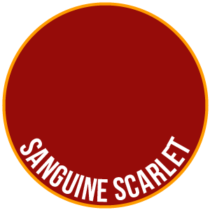 Scarlet sanguino: dos capas delgadas