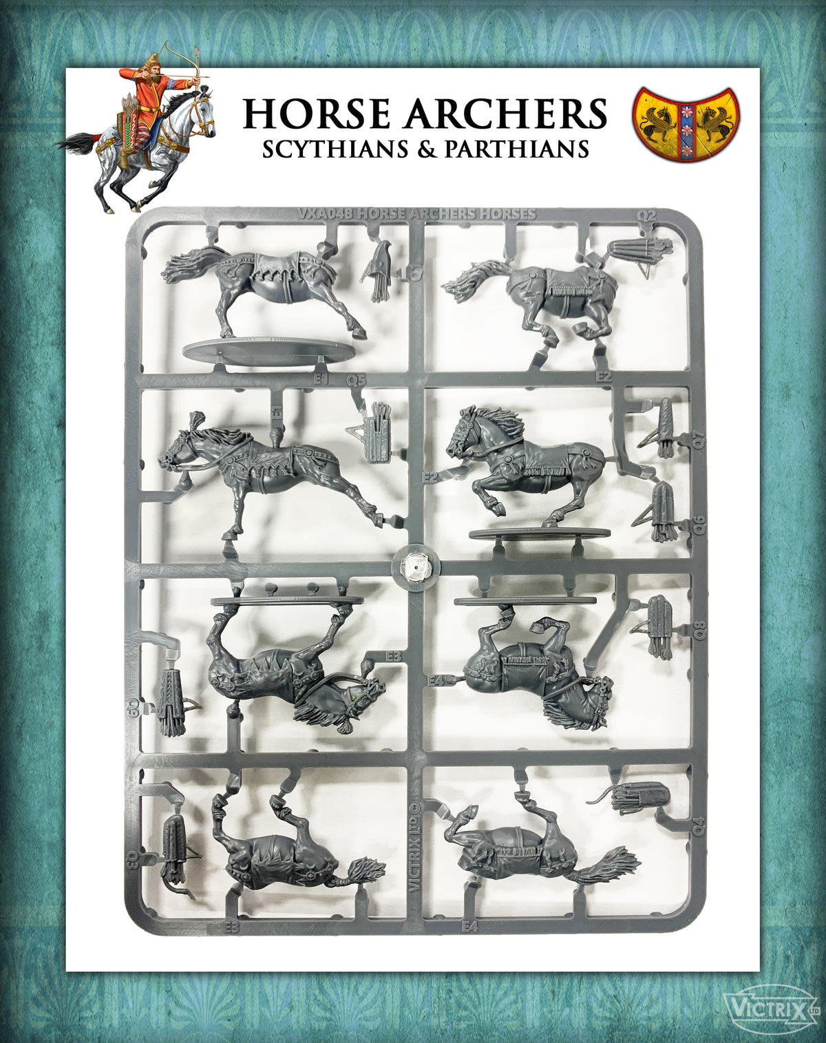 Archers de chevaux anciens