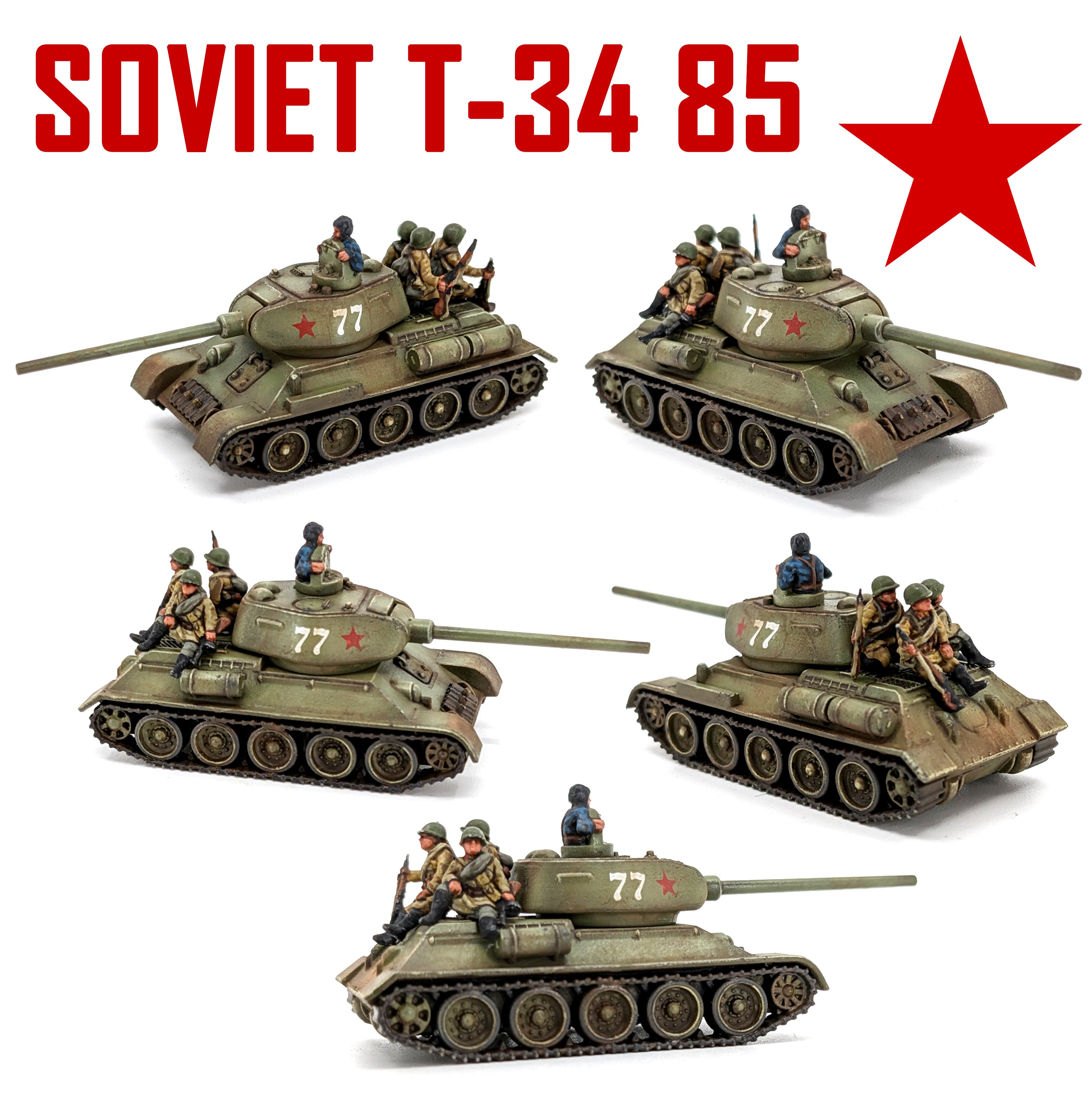 Soviet T34 76/85 - Victrix Limited