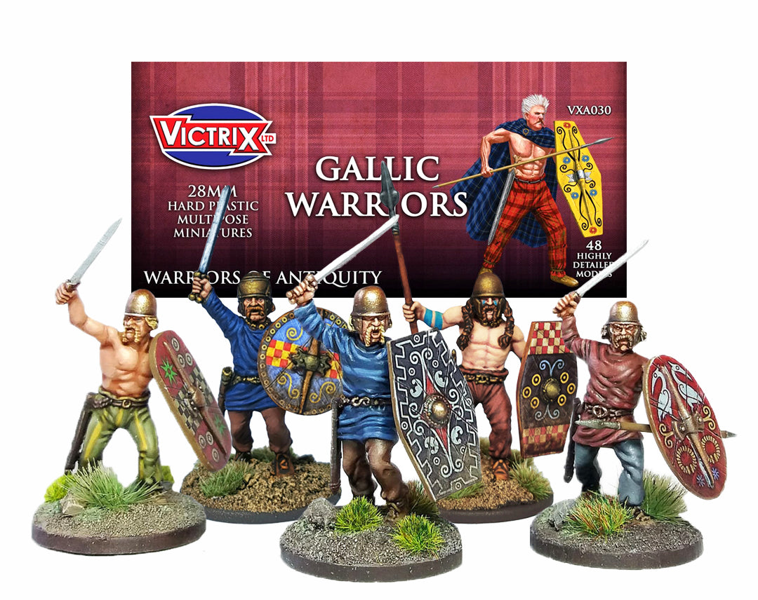 Unarmoured Gallic Warriors