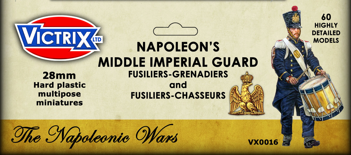 Napoleons französische mittlere kaiserliche Garde