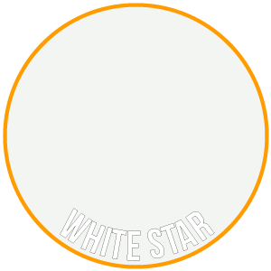 Estrella blanca: dos capas finas