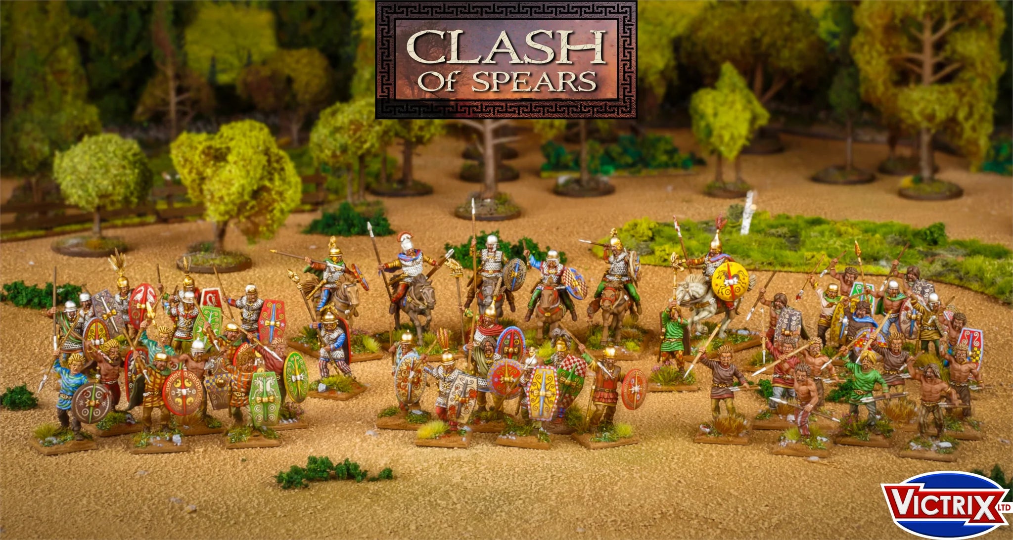 Clash of Spears Gallic Boxed Set - Victrix Limited