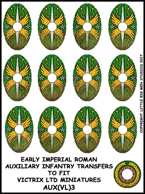 Transferencias de escudo auxiliares imperiales tempranas imperiales 3