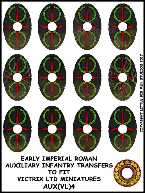 Trasferimenti di scudo ausiliario romano imperiale in anticipo 4