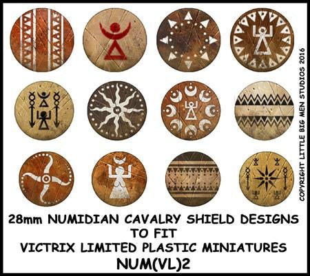 Numidian Cavalry Щит дизайн 2