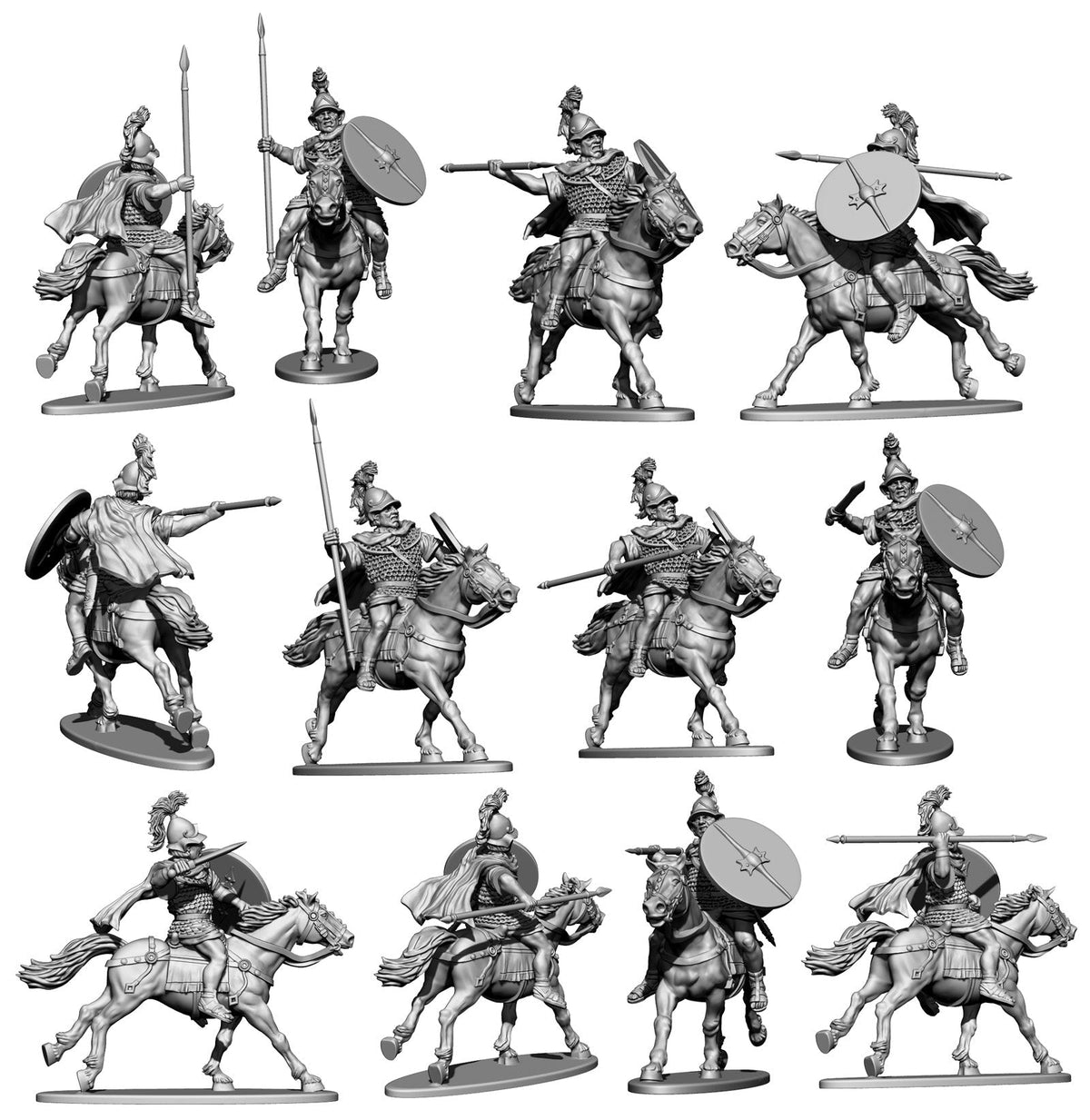 Flags And Transfers - Republican Roman Cavalry