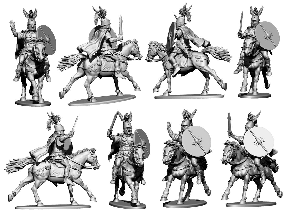 Flags And Transfers - Republican Roman Cavalry