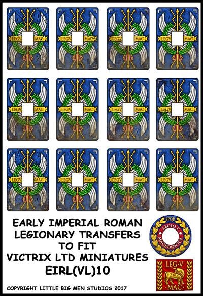 Ранние имперские римские легионерские щитки 10 трансфер