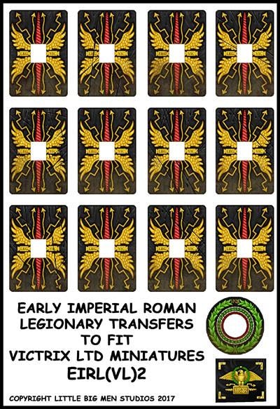 Transferencias de escudo de legionarias romanas tempranas imperiales 2
