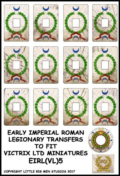 Transferencias de escudo de legionarias romanas tempranas imperiales 5