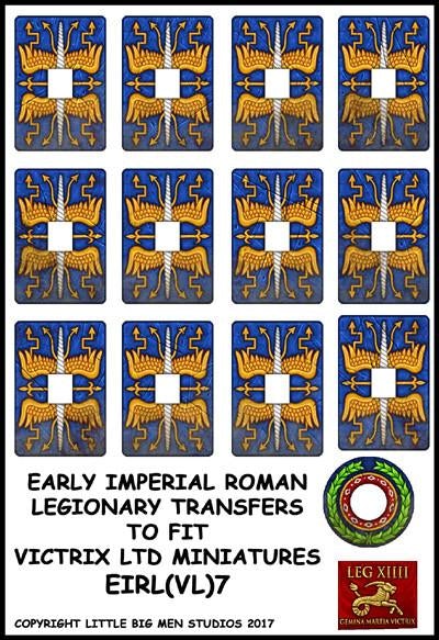 Transferencias de escudo de legionarias romanas tempranas imperiales 7