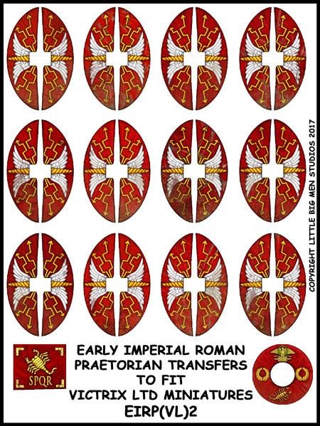 Premiers transferts de bouclier de la garde prétorienne romaine impériale 2