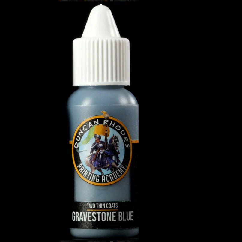 Gravestone Blue – Zwei dünne Schichten