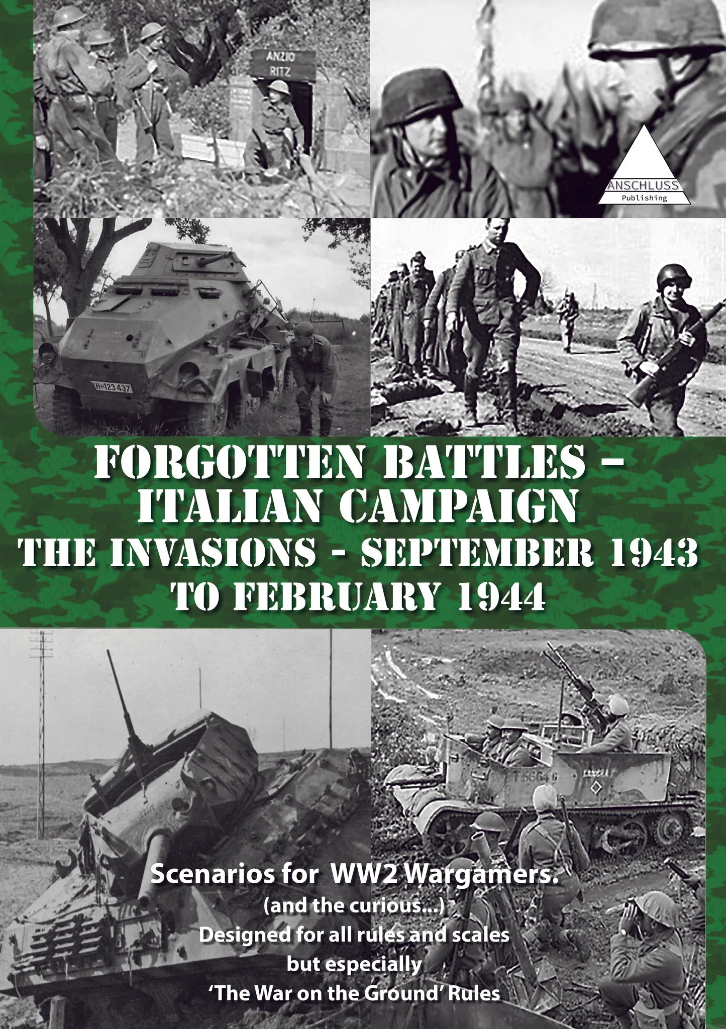 Batallas Forgotten - Campaña italiana The Invasions Septiembre de 1943 a febrero de 1944