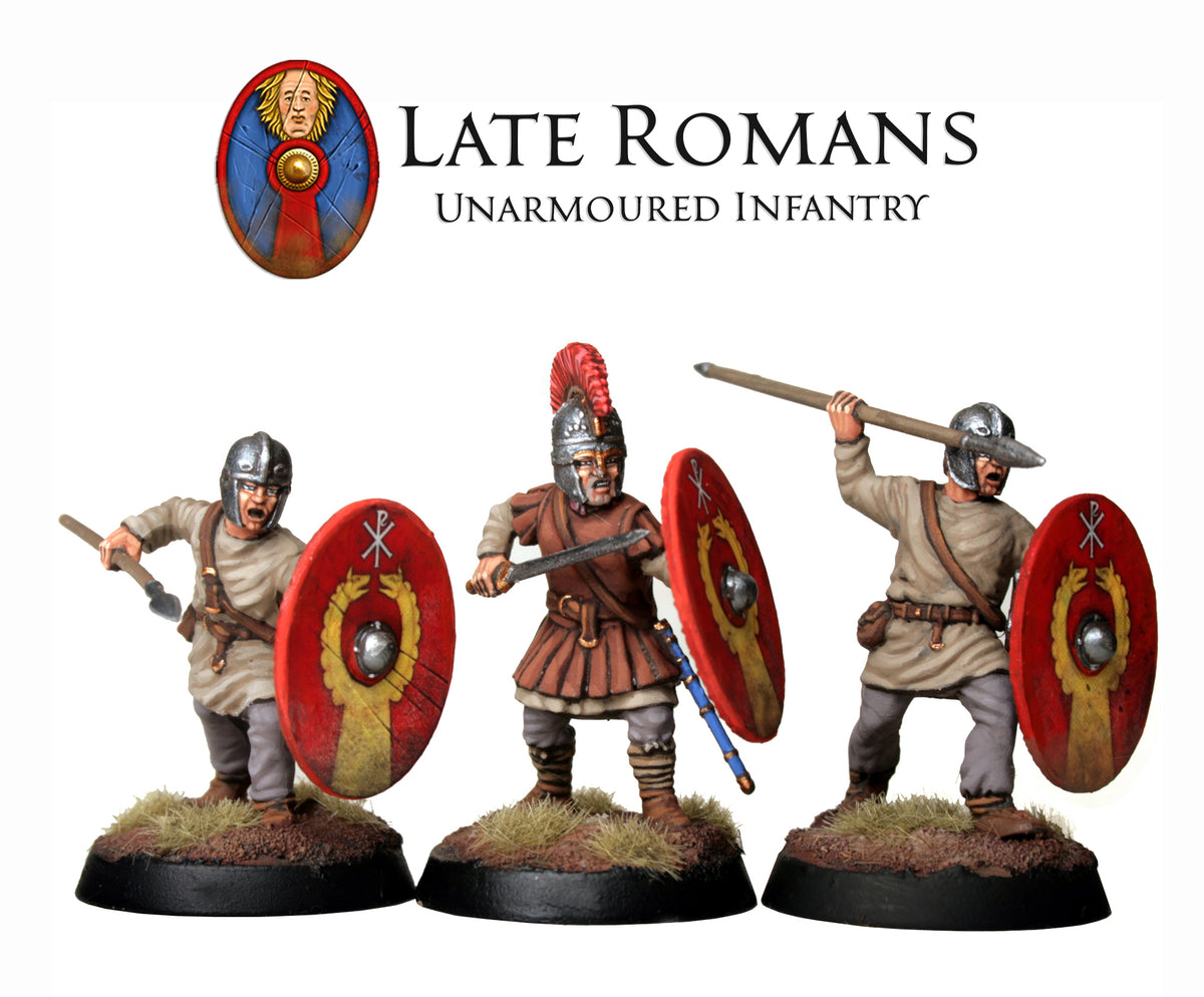 Infanterie inarmée romaine tardive