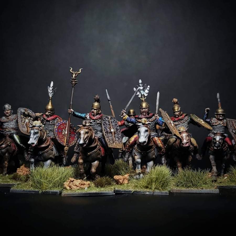 Alte gallische Kavallerie